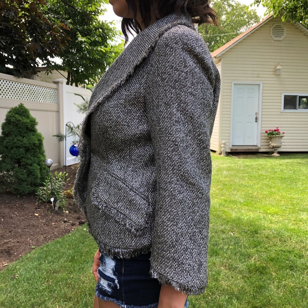 Bebe tweed blazer
